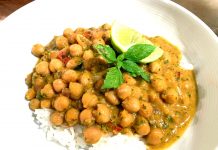 Chickpea & Pumpkin Curry